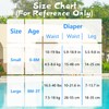 Babygoal Baby Swim Diapers 3 Pack for 0-8 Months Infant