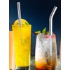 4-Pack Stainless Steel Straws, 12mm&8mm Extra Wide Reusable Metal Smoothie/Milkshake
