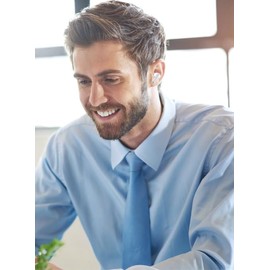 Select Sound SSPLAY Audífonos TWS Inalámbricos con Pantalla de Control Táctil, Cancelación Activa de Ruido, Ecualizador, Manos Libres, Carga rápida y Audio Espacial (Blanco)