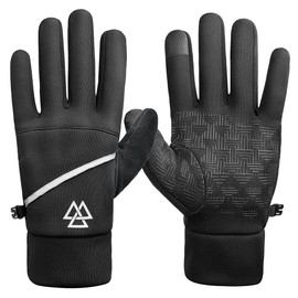 MidGard warm, versatile gloves with touchscreen function cycling gloves, windproof running gloves, sports gloves., xxl