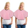 Azonelife Pack of 2 Short Hairdressing Capes, Hairdressing Salon Capes,