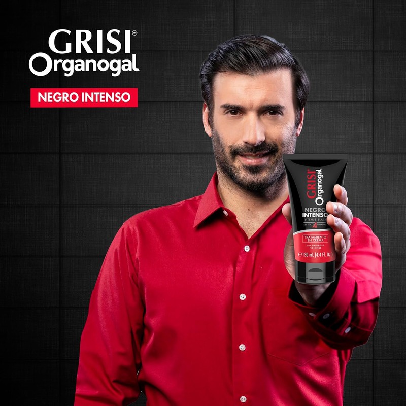 Organogal Tratamiento, color Negro Intenso, 130 ml (Paquete de 2)