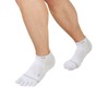 ZAMST 376112 Arch Lift Socks, HA-1 Mesh (5 Fingers), Running,