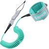 niphean Surfboard Leash 3–10ft, Coiled Paddle Board Leash SUP Ankle