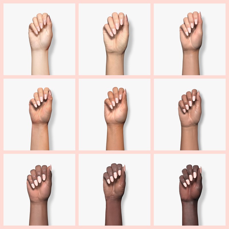 essie Salon-Quality Nail Polish, 8-Free Vegan, Dusty Light Pink, Lighten