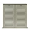 Household Essentials Tilt-out Cabinet Laundry Sorter with Shutter Front, Grey