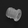 30pcs Earmold Locks Small Plastic Soft Transparent Earmold Tubing Locks