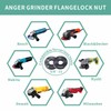 9PCS Angle Grinder Nut Angle Grinder Wrench Kit 5/8-11 Flange