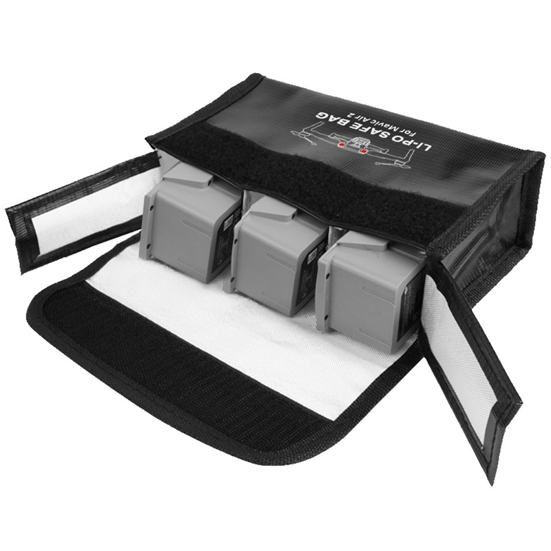 Drone Battery Safe Bag Explosion Proof Fireproof Storage Protective Case