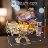 Foyucool 3D Wooden Puzzle for Adults, DIY Creative Spacecraft Design