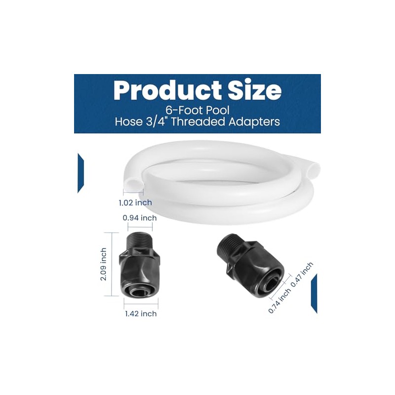 BANLIN 4 Pack R0621000 Quick Connect Fitting for Pentair LA01N
