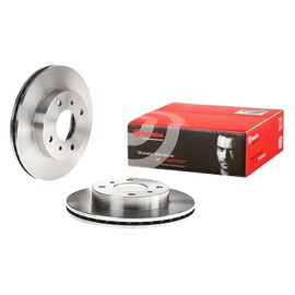 BREMBO Disco De Freno Delantero Izquierdo O Derecho Compatible con NISSAN SENTRA de 2000 a 2006