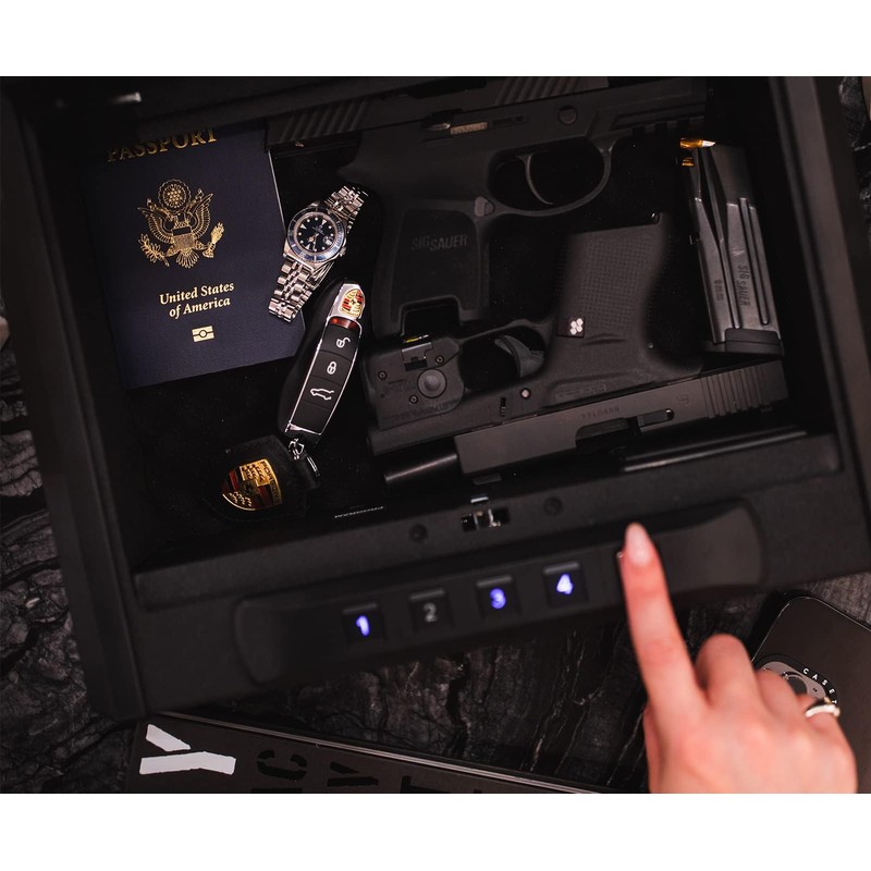 RPNB Gun Safe, Quick Access Gun Safe for Handgun, Pistol