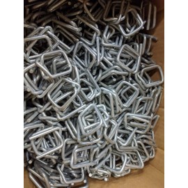 gatorstrap .25mm Galvanized Wire .197 Buckles #9050 for Composite Strapping