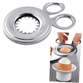 SHOWERORO Egg Topper Cutter Clipper Kitchen Gadget Pickling Cutting Tool Egg Scissor Eggshell Opener Egg Opener Scissor Egg Shell Cutters Hard Boiled Egg Cutter Egg Container Beat Eggs