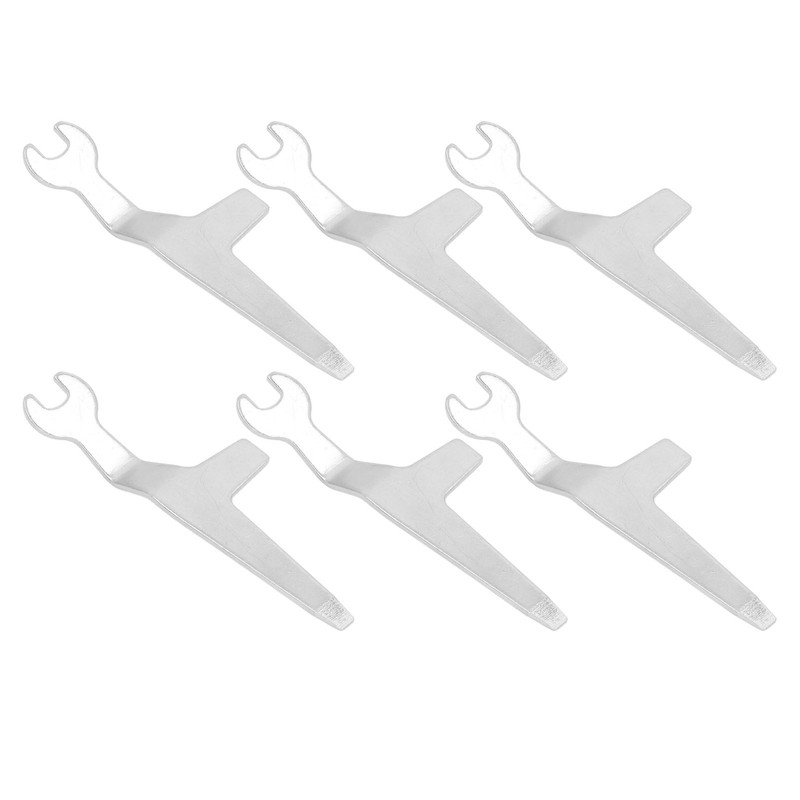 6Pcs Knitting Machine Wrench Stainless Steel Strong Small Size Sweater