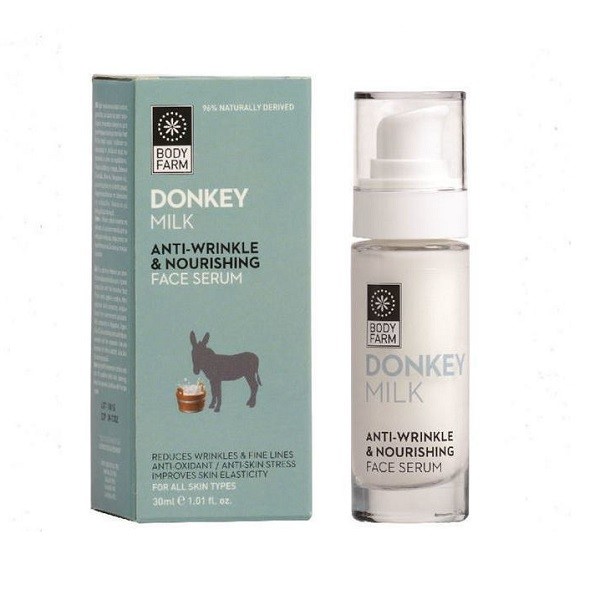 Body Farm Anti-Wrinkle & Nourishing Face Serum Donkey Milk 30ml