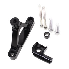 PROCNC Motorcycle Stabilizer Steering Damper Mounting Kit Bracket Support Safety Control Fit for Kawasaki Ninja ZX6R 2007 2008 ZX10R 2004 2005