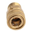 2Pcs Pure Copper M22 High Pressure Washer Fitting Adapter 3/8