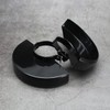 Jiozermi 2Pcs Metal Angle Grinder Guard, Black Adjustable Angle Grinder