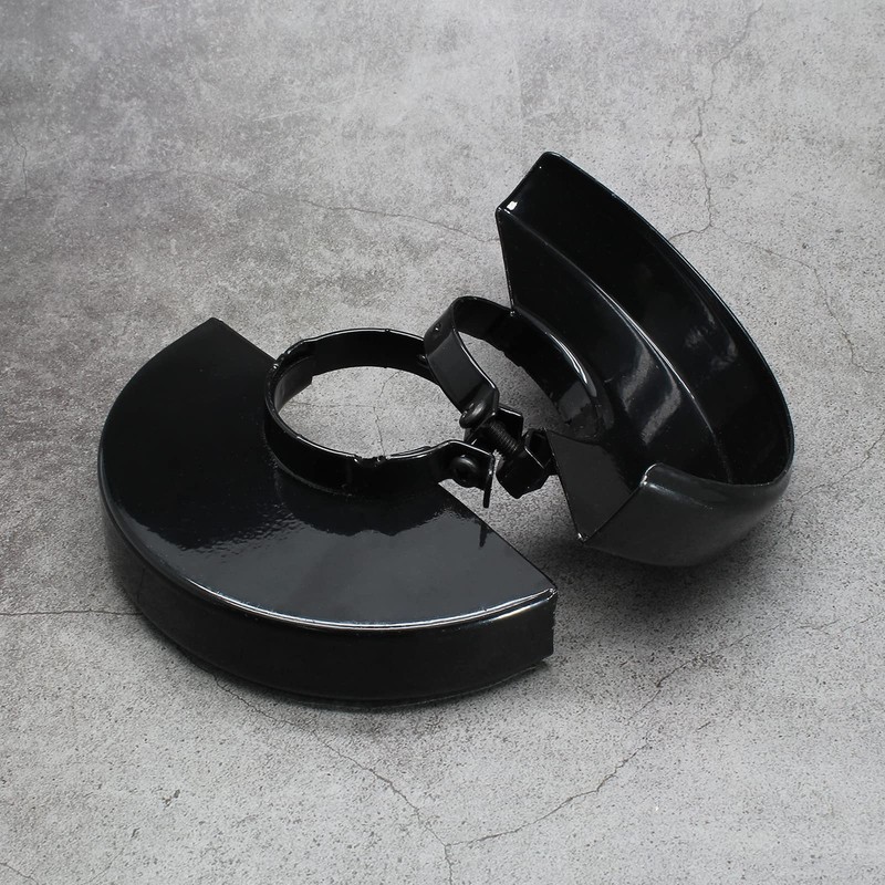 Jiozermi 2Pcs Metal Angle Grinder Guard, Black Adjustable Angle Grinder