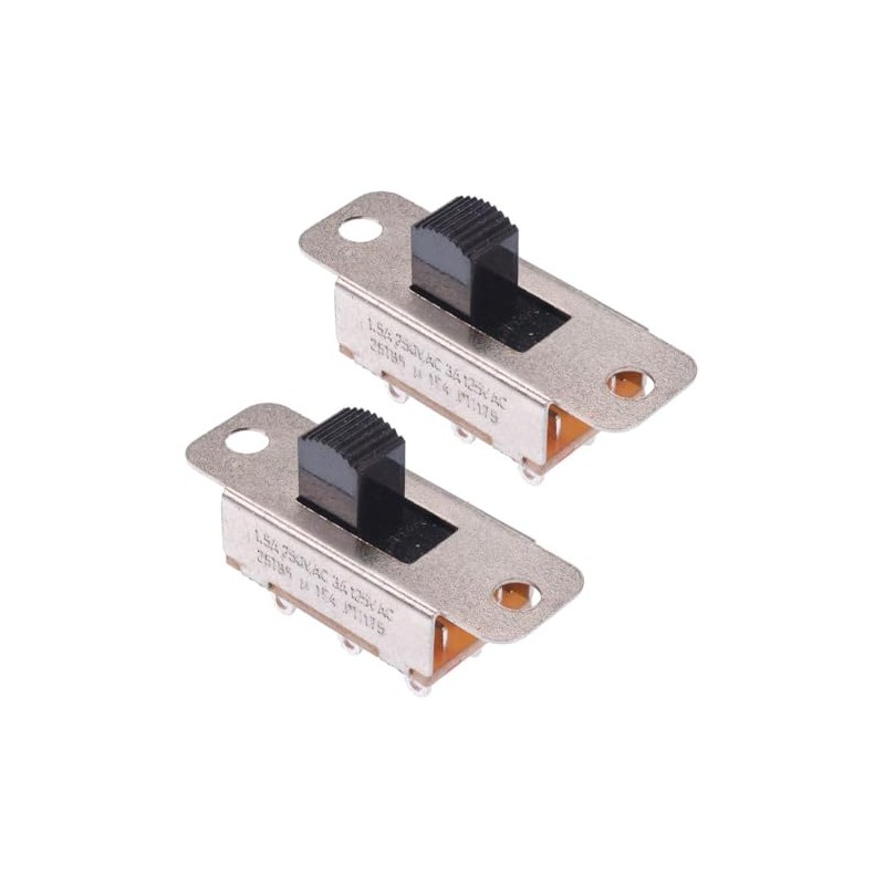 On-On Slide Switch DPDT 1.5A Latching 2 Position Switch Hobby