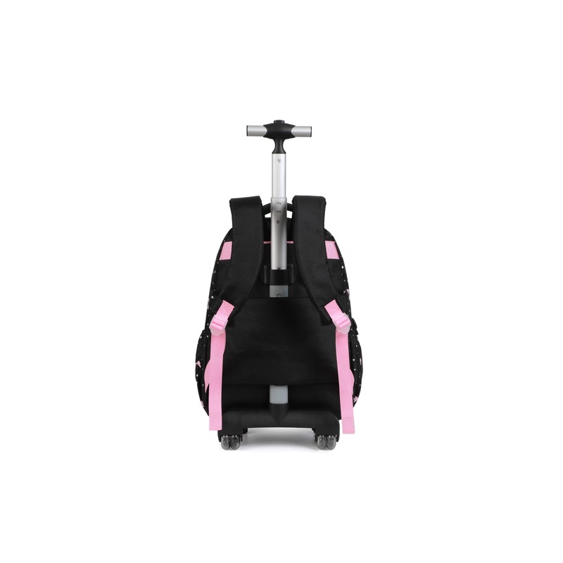 kingdisen Women Large Rolling travel Backpack for kids, Wheeled Backpack