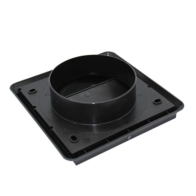Kair Black Gravity Grille 155mm External Dimension with 100mm -