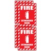 Fire Extinguisher Inside Vinyl Decals | Stickers | Labels