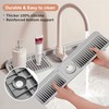 23.6 inch Silicone Faucet Mat for Kitchen Sink - 6°