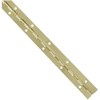 National Hardware N265-355 V570 Continuous Hinge in Brass,1-1/16" x 12"