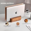 Dual Laptop Stand Vertical Laptop Holder - All MacBook Vertical