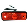2x Red LED Marker Light 12 V 24 V Trailer