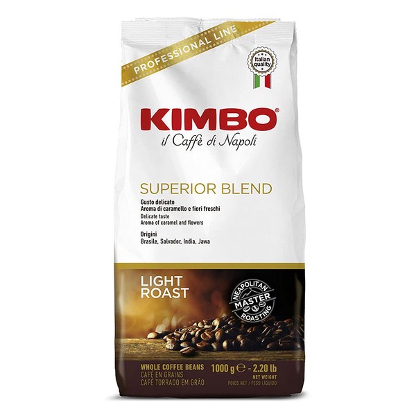 Kimbo Superior Blend Whole Beans 2.2lb/1kg