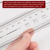 sourcing map Film Flexible Ruler 100 cm 0.1 mm Scale