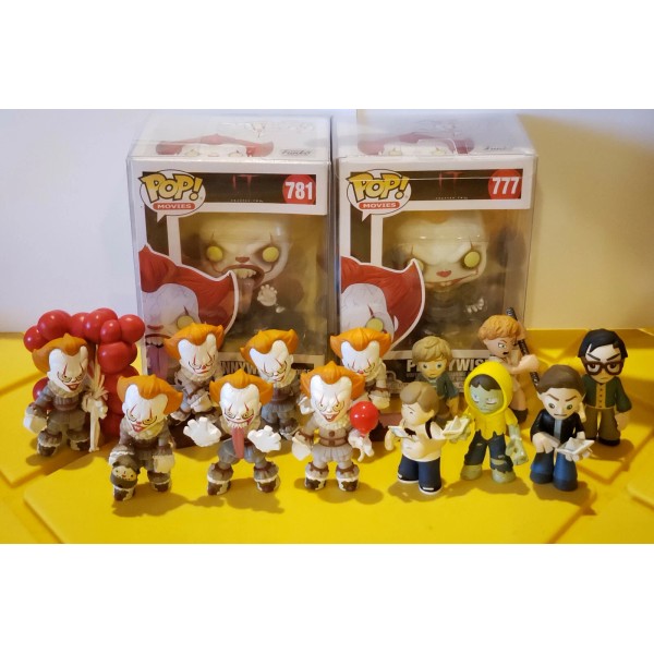 Funko Pop IT Lot: Pennywise 777, Pennywise 781, 13 -Funko