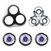 3Pack Upgraded HQ56/HQ5 Replacement Shaver Head Blade Cutters For HQ4825,