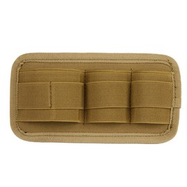 EDC Elastic Organiser Patch, Tactical Bag Insert Elastic Holder, Modular Elastic Loop Panel with Hook Secured Attachment for Backpack Accessories