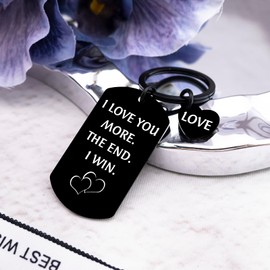 Cxulquvs Boyfriend Gifts Unique Keychain for Boyfriend Husband Best Anniversary Birthday Christmas Valentines Ever Gift Ideas for Him I Love You Gifts for Men