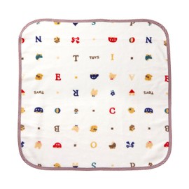 赤tyanno城 Baby Blanket to-izu Made in Japan off white