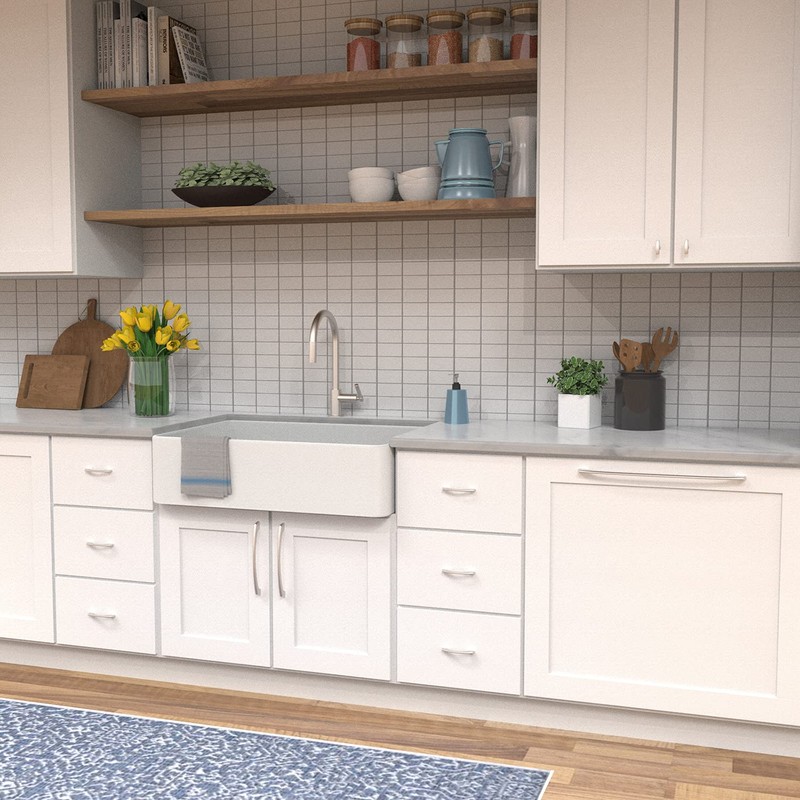 Hickory Hardware 1 Pack Solid Core Kitchen Cabinet Pulls, Luxury