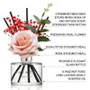 Cocodor Rose Flower Reed Diffuser/Lovely Peony/6.7oz(200ml)/1 Pack/Reed Diffuser, Reed Diffuser