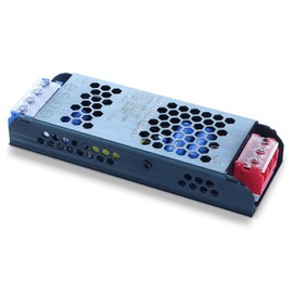 SUCIKORIO 24V 200W LED Power Supply Ultra Slim LED Driver 110V AC to 24V DC 8.3A 200 Watt Quiet Low Volt Converter LEDs Transformer Constant Voltage for LEDs Strip Light, Indoor