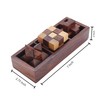 Ortus Arts Wooden 3D Puzzles Game 3-in-1 Soma Cube| Interlocking