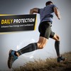 CAMBIVO Calf Compression Sleeve Men and Women, Footless Compression Socks
