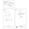 Locinox Sabo floor stop for screwing on double wing gates,