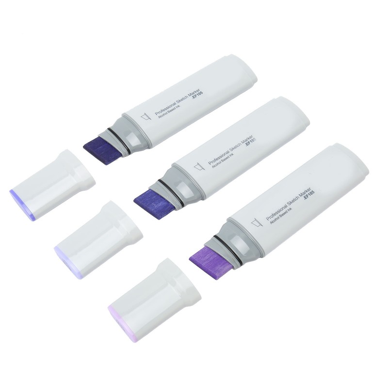 3pcs Jumbo Markers Professional DIY Large Wide Head Quick Drying