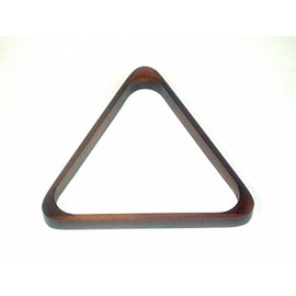 POOL TABLE MAHOGANY TRIANGLE TO FIT 15 x STANDARD 2" (50.8mm) POOL BALLS**