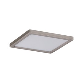 Paulmann Areo 929.40 LED recessed panel IP44 square 120 mm 8 W nickel matt dimmable