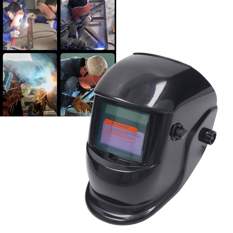 Auto Darkening Welding Helmet Waterproof UV Proof Head Protection Solar